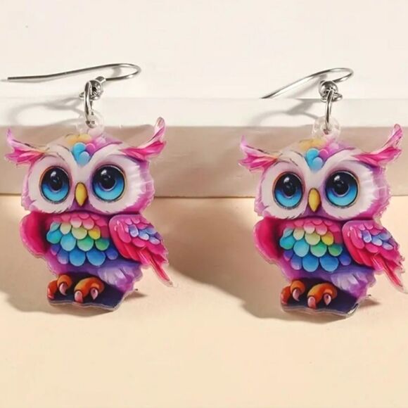 Hand crafted dangle earrings - Picture 1 of 7